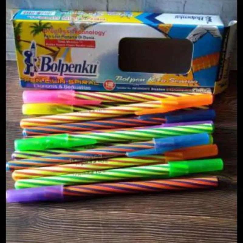 

BOLPEN PELANGI PULPEN LILIN BOLPOIN