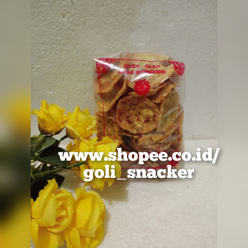 

Emping Lebar Pedas Manis 250 Gram