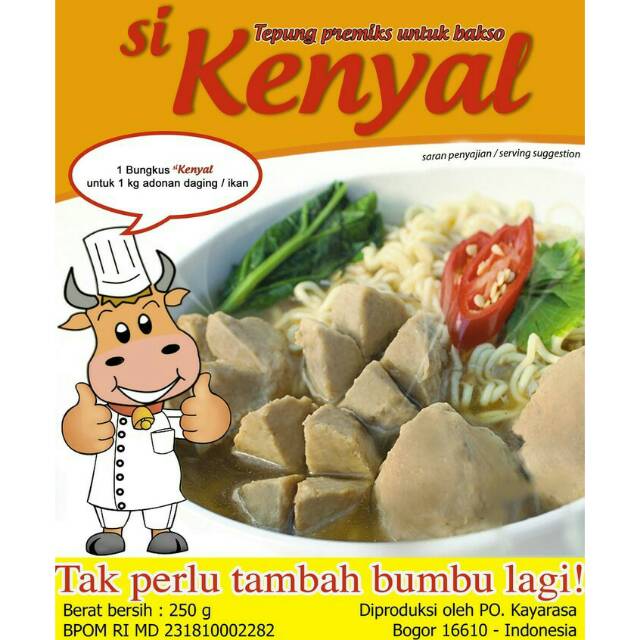 

SiKenyal Tepung Premiks Adonan 250 gram ( isi 4 bks )