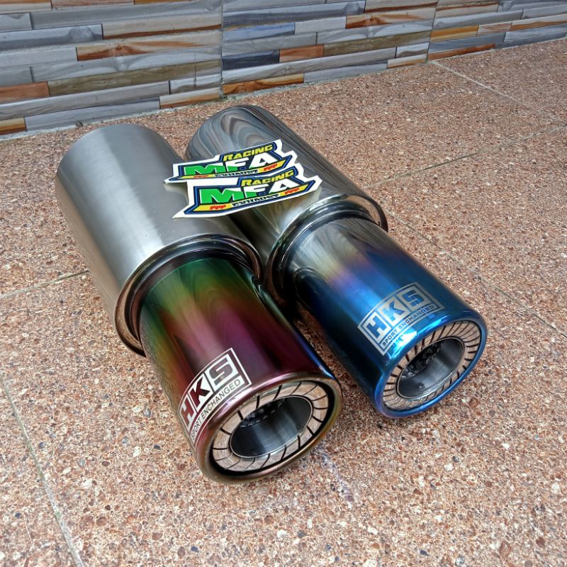 knalpot HkS gronel suara bass empuk