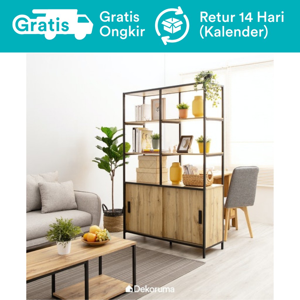 Dekoruma Kozu Rak Buku Minimalis Display 3 Susun Serbaguna Dekoruma Kozu Rak Buku Minimalis Display 3 Susun Serbaguna