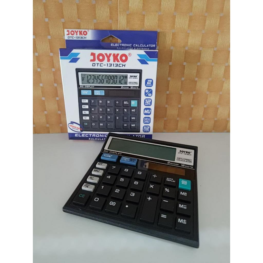

Calculator Kalkulator Joyko DTC-1313CH 12 Digits Check Correct