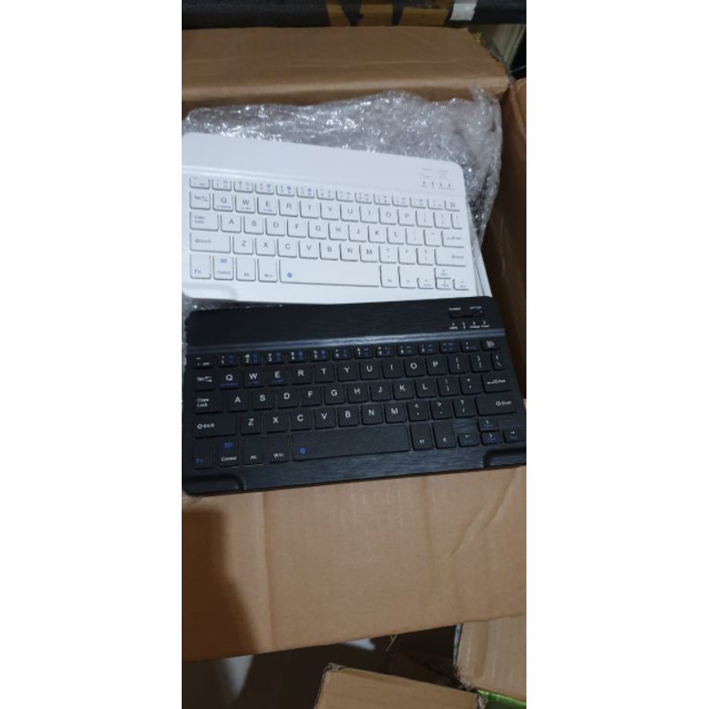 keyboard wireless slim mini bluetooth berkualitas