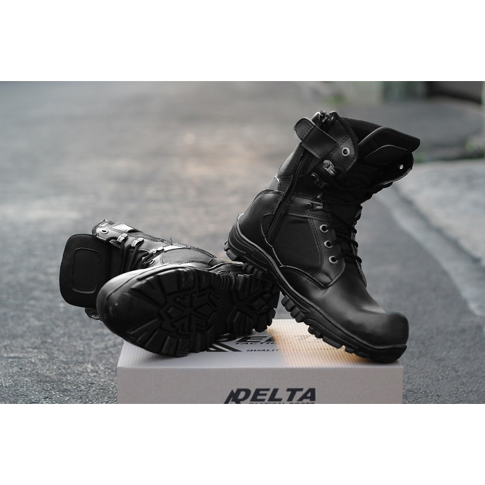 [BAYAR DI TEMPAT] SEPATU SAFETY BOOTS PRIA DLT CHEAP TINGGI SEPATU TOURING HIKING ADVENTURE MURAH