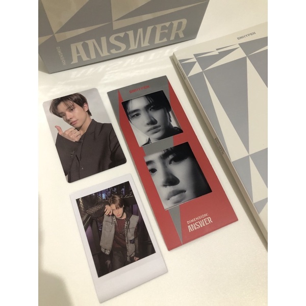 [READY] ENHYPEN Dimension : Answer No Jake PC Pola Sunghoon Bookmark
