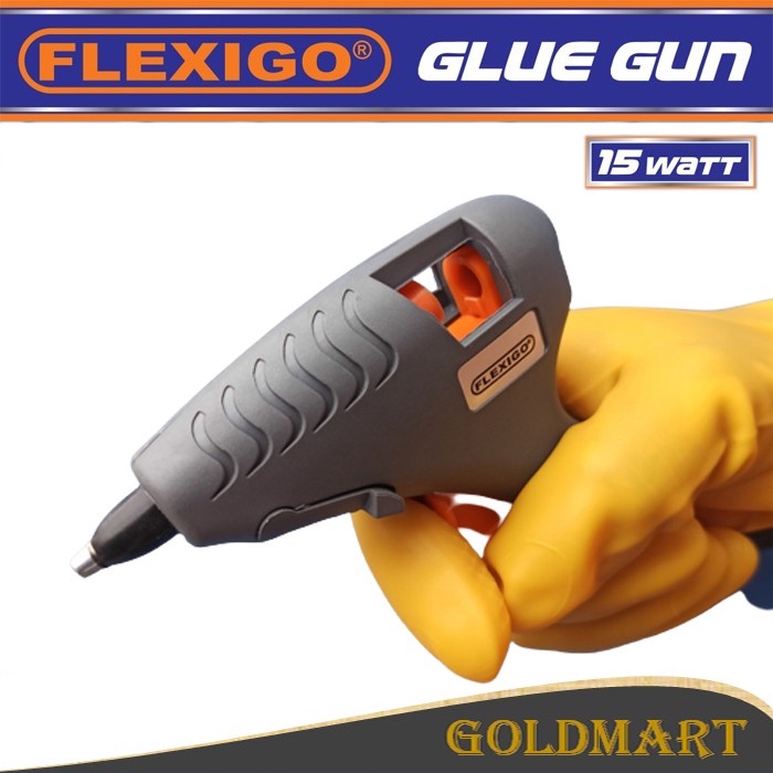 Alat Lem Tembak 15 watt / Flexigo Glue Gun Ergonomic Pro