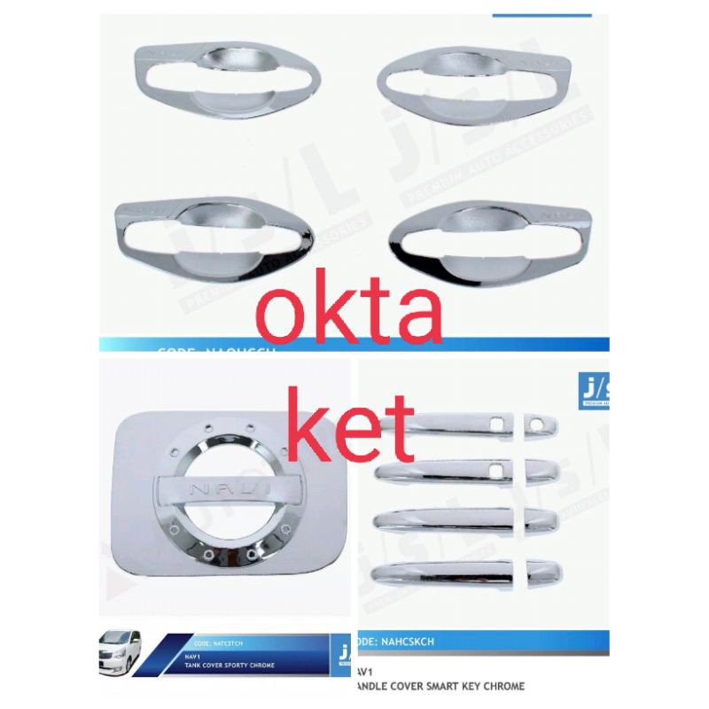 paket outer handle tank Nav1 chrome jsl