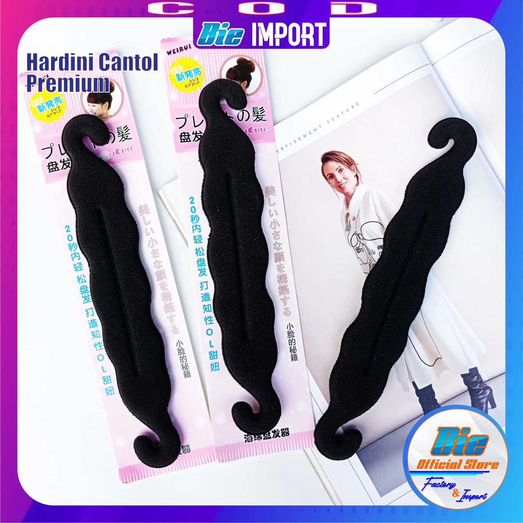 Hardini Ikat Rambut Pembetuk Rambut Set 7 Pcs Impor