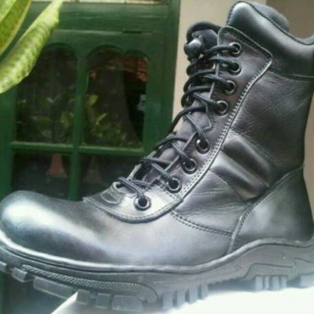 Sepatu tni/polri/security/linmas/satpol pp