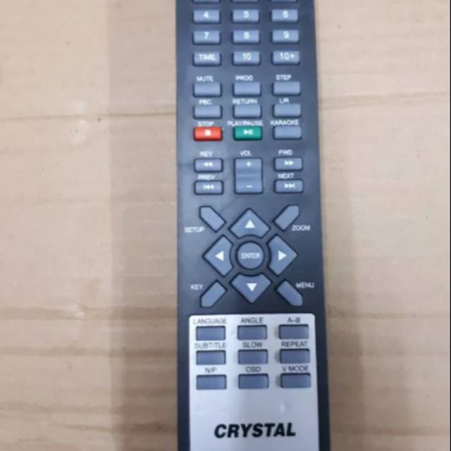 REMOTE REMOT DVD KRISTAL ORIGINAL ASLI