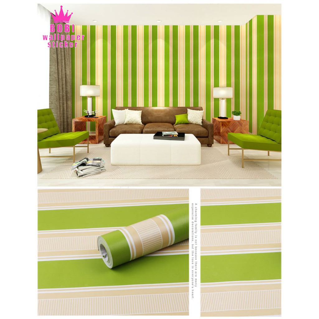 Wallpaper Sticker BG 026 / 5242 Salur Hijau