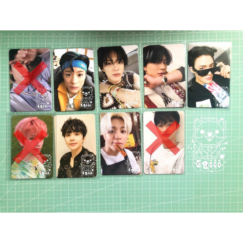 Jeno Photocard Jeno MFAL Crazy Hello Future Jeno Agent Jeno Cafe Jungwoo Resonance Past