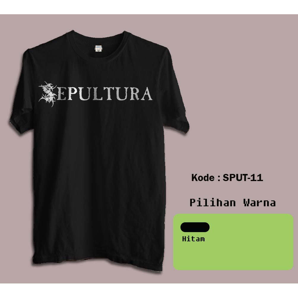 Kaos Music Band Metal Sepultura - Band Metal Rock Sepultura     11