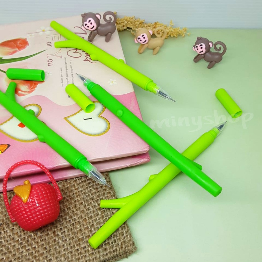 Pulpen Karakter Gel Motif Lucu Unik Murah Pena Karakter Bolpen Lucu Aneka Alat Sekolah-3