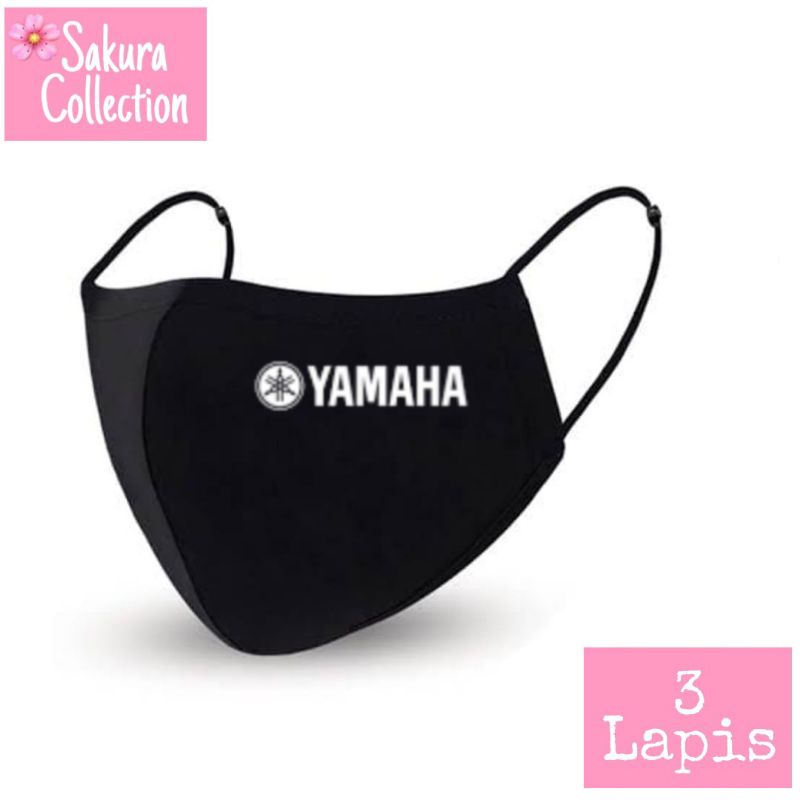 Masker Kain 3 Lapis - Yamaha