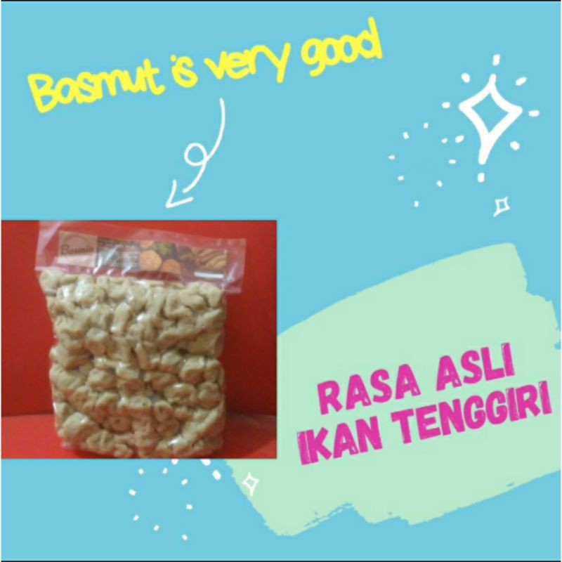 

Basmut / Bakso Imut Rasa Ikan Tenggiri harum dan gurih 1 kg