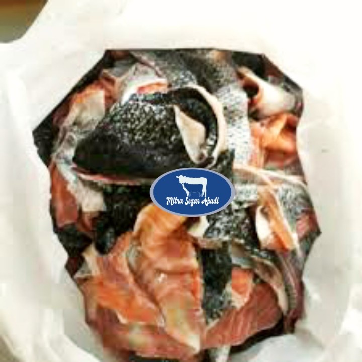 

Kulit Ikan Salmon Norway @1kg