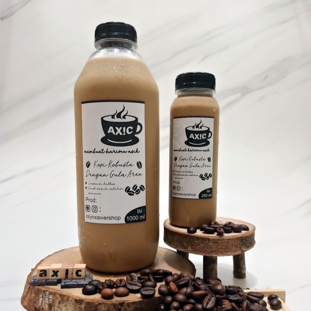 

Kopi Robusta Gula Aren literan | 1 Liter homemade FREE 250ML