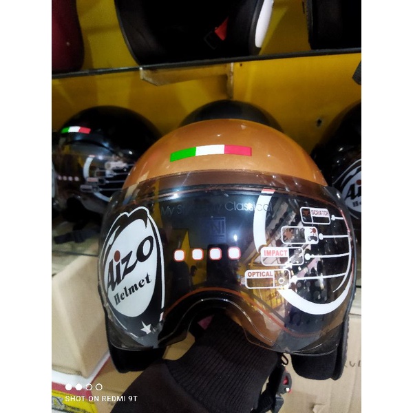 HELM PILOT ORIGINAL AIZO GOLD