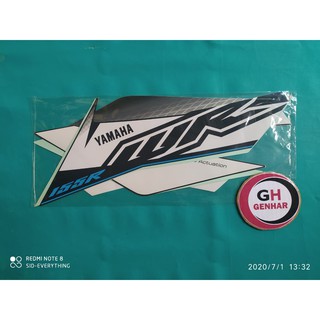  Stiker  Striping Motor  Yamaha WR155  2021 Full Hitam 