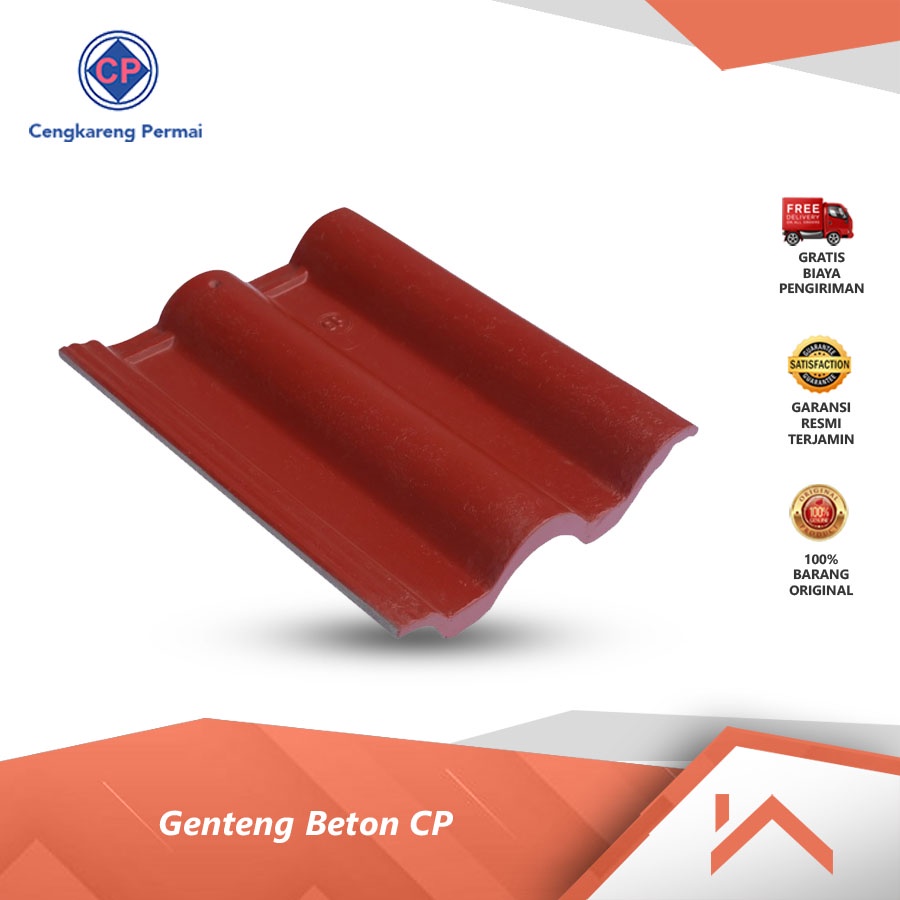 Genteng Beton CP Klasik Tipe Safari