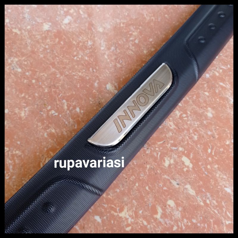 sill plate silplate belakang pintu bagasi toyota inova innova new 2009 sampai 2015 grand new innova barong 2010 2011 2012 2013 2014