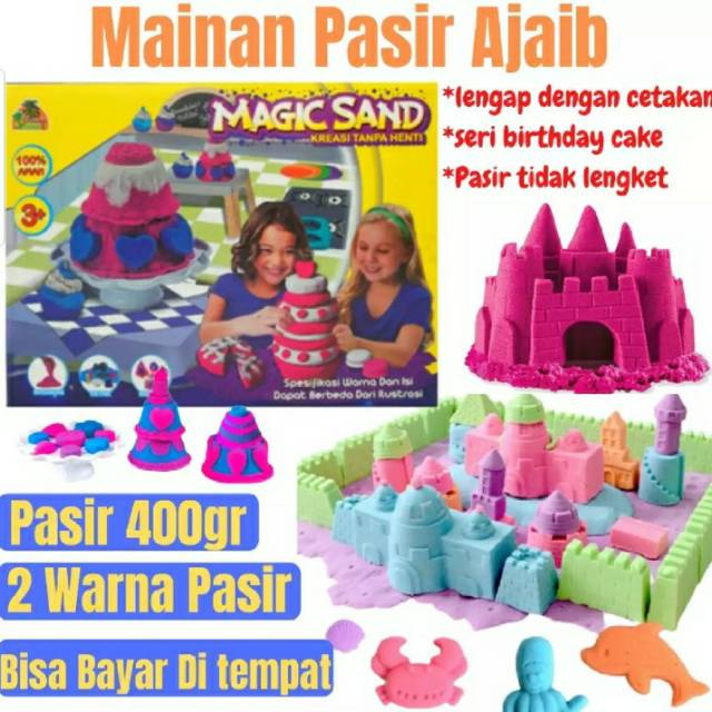 sofi.id MAINAN MAGIC SAND