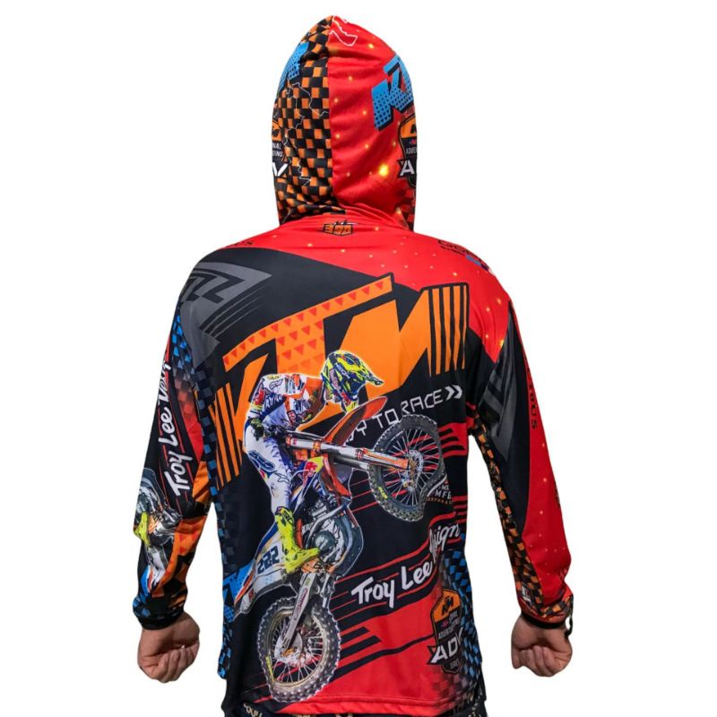 JERSEY MOTORCROSS KUPLUK DEWASA TERBARU/JERSEY SEPEDA GUNUNG DEWASA/JERSEY MANCING MANIA DEWASA'