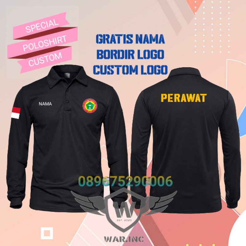 KAOS BAJU PPNI PERSATUAN PERAWAT NASIONAL INDONESIA Terbaru original