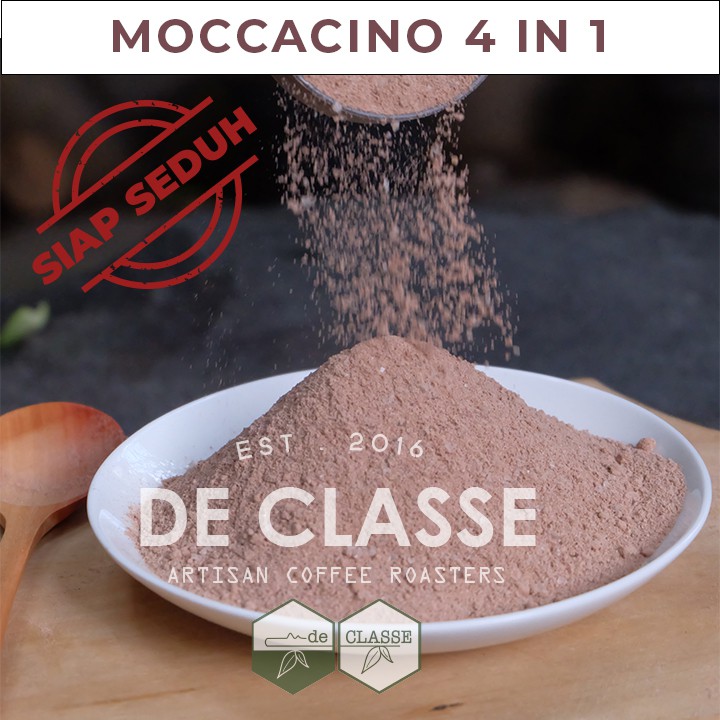 

MOCACINO LATTE POWDER 4IN1 1 KG PREMIUM SIAP SEDUH TANPA ESSENS KOPI MOKA MOCCACINO