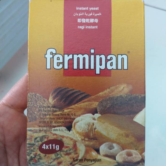 

Fermipan ragi instant sachet 11gr