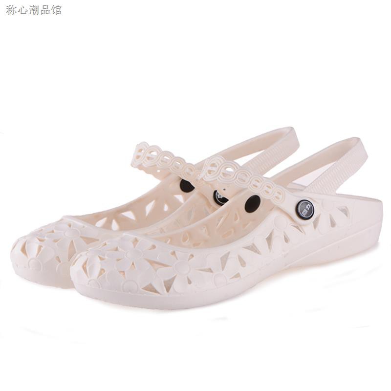 Sepatu Sandal Pantai Model Hollow Out Bahan Plastik Lembut Sepatu Sandal Pantai Model Hollow Out Bahan Plastik Lembut