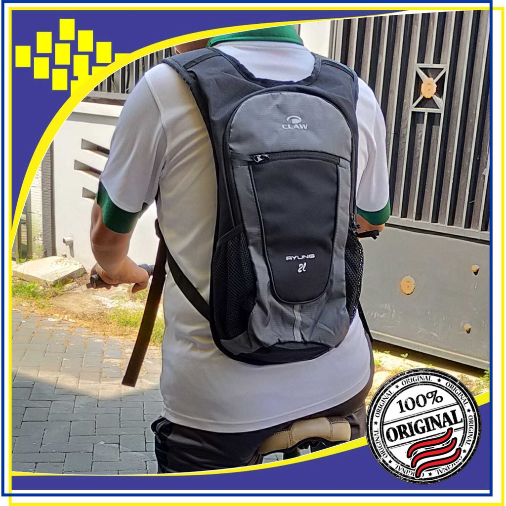 Hydropack AYUNG CLAW Feel Free - Tas Gowes Ayung series CLAW - Tas Trail CLAW - Tas Sepeda AYUNG 2 l