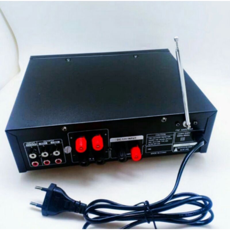 Cod Power Amplifier Fleco F-889/Amplie Bluetooth Multifungsi