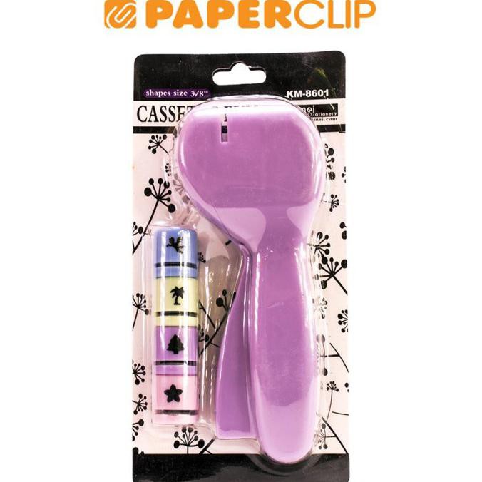 

✨BISA COD✨ PAPER PUNCH CRAFT KM 8601 ISI 4+HANDLE