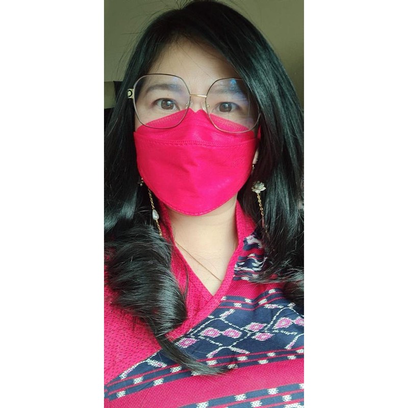 MASKER SENSI CONVEX MASK 4ply EVO MODEL EARLOOP MEDIS Original 100% EMBOSS - Satuan & campur warna
