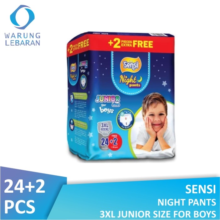 Sensi Night Pants Boys 3XL (24+2)