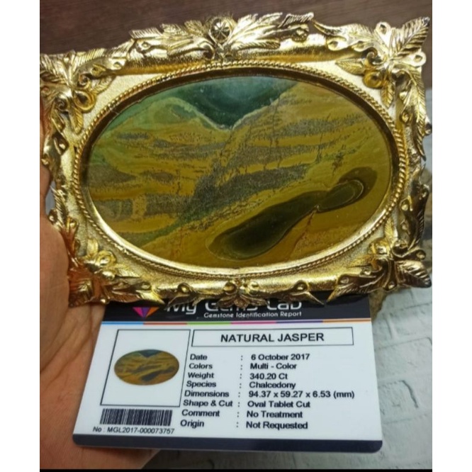 OASE batu akik gambar pemandangan