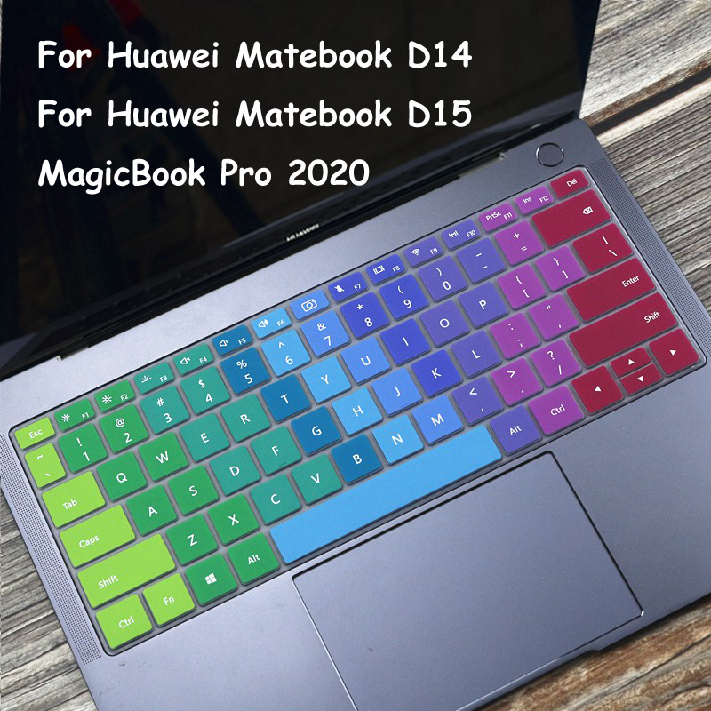 Cover Pelindung Keyboard Bahan Silikon Untuk Huawei Matebook D14 D15 MagicBook Pro 2020