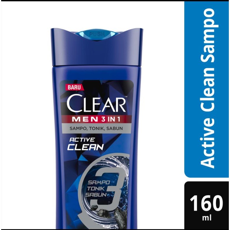 Shampoo Clear Men 160mL