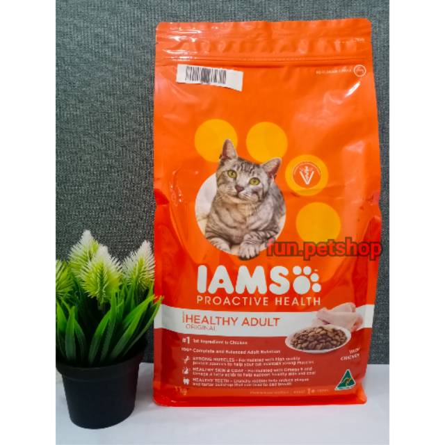 

IAMS rasa Chicken kemasan 1kg