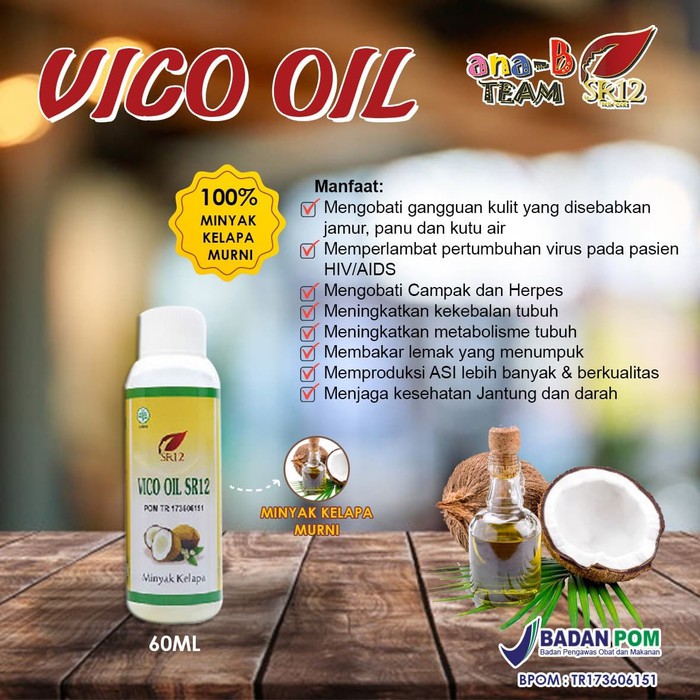 

Minyak Kelapa Murni Cair VCO 60 ml SR12 BPOM - Harga Distributor