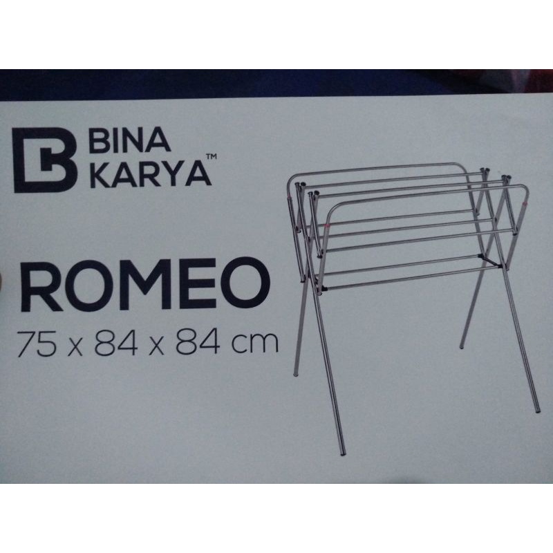 JEMURAN PAKAIAN ROMEO STAINLESS BINA KARYA