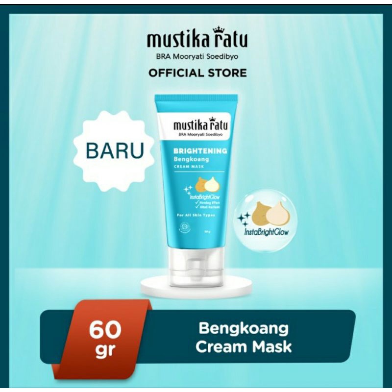 Jual Mustika Ratu Brightening Bengkoang Krem Masker 60g Shopee Indonesia