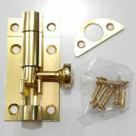 Grendel Babet 2&quot; Kuning / Gerendel Selot Pintu / Kunci Pintu (H8127)