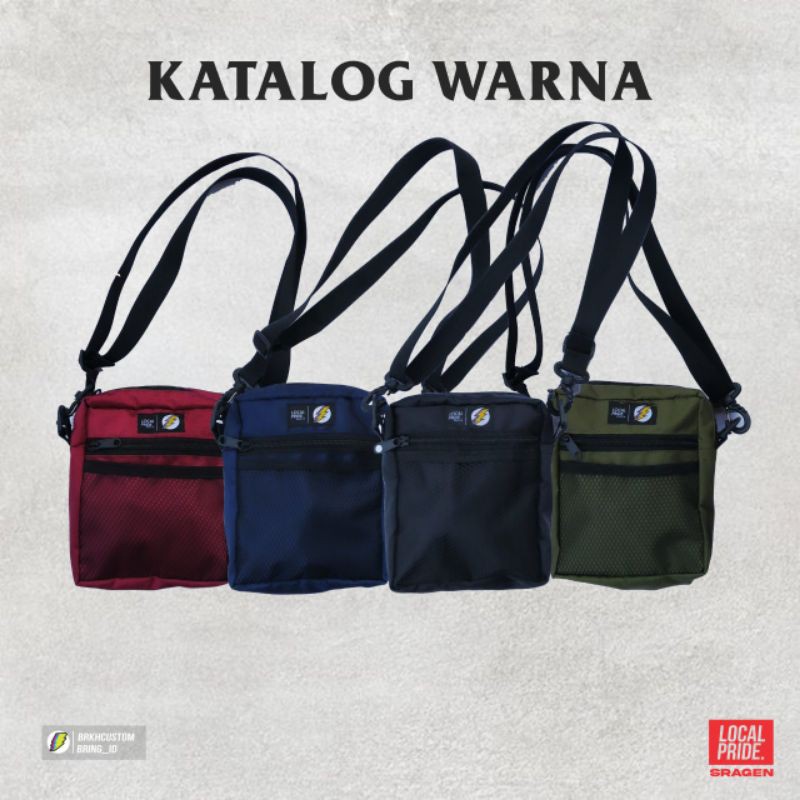 SLINGBAG CUSTOM (SESUAI KEINGINAN)