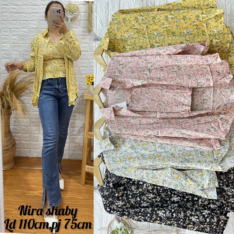 KEMEJA WANITA IMPORT // KEMEJA TOP NAMIRA // KEMEJA SHABY // KEMEJA FASHION