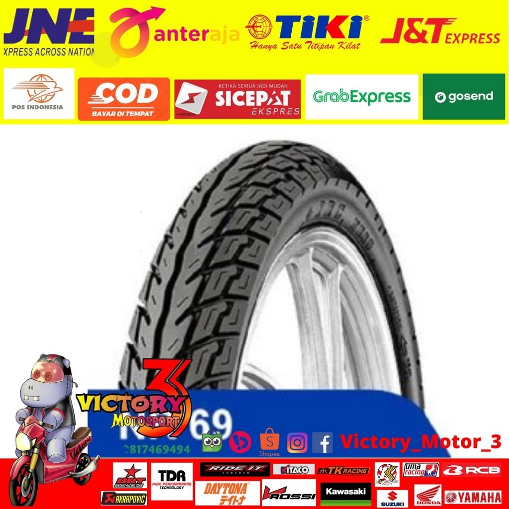 BAN MOTOR IRC NR 69 80/90-17