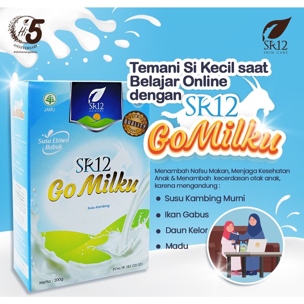

JUAL SUSU KAMBING ETAWA SR12 GO MILKU UNTUK BUMIL ANAK