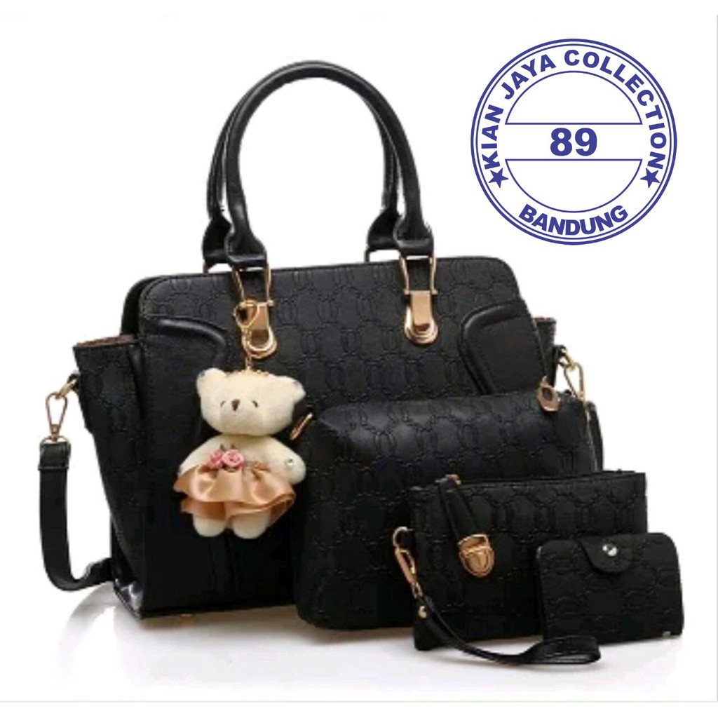 KIANJAYACOLLECTION89 - TAS HAND BAG  DESPACITO 4 DALAM 1 DIJAMIN TERMURAH